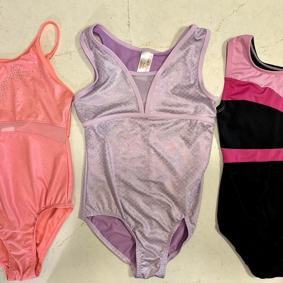 Girl’s Gymnastics Leotards Small & Medium - Picture 3 of 8